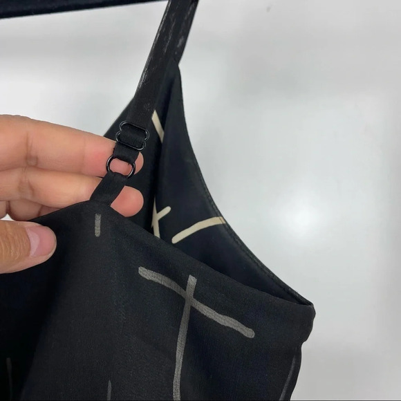 Vintage 90's Preview Collection Sleeveless Sheer Overlay Knee Length Dress 6P - Picture 10 of 10